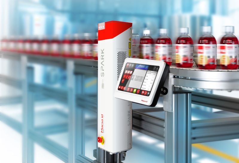 laser macsa spa 2 spark značení lahví